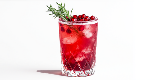 Pomegranate Rosemary Iced Tea